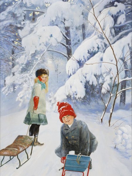 Старинные открытки с детьми