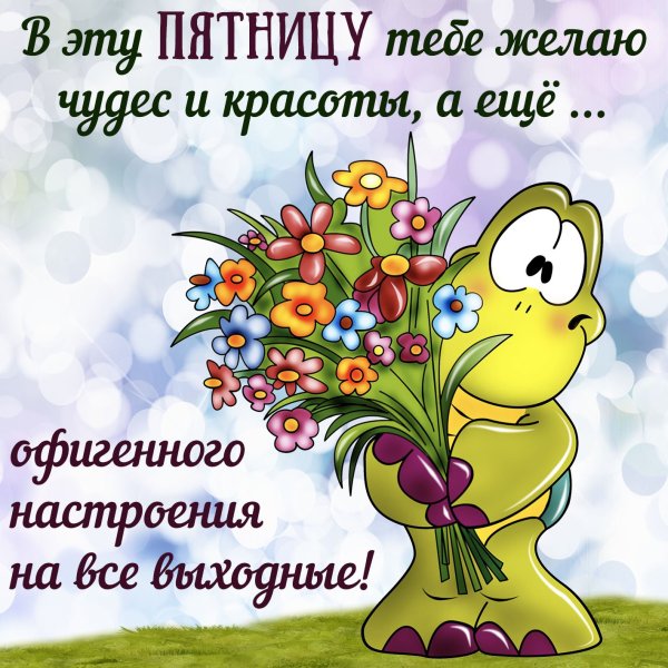 Пятничное настроение в картинках прикольные