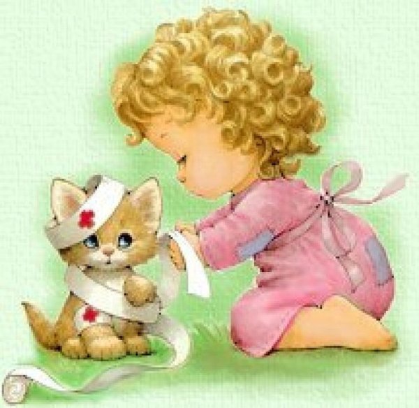 Мультяшки животные для детей