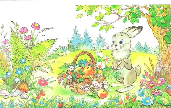 Советские открытки с зайцем