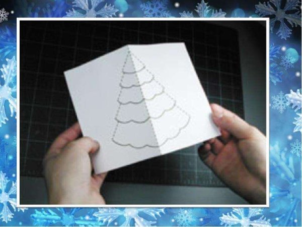 Открытки на новый год своими руками