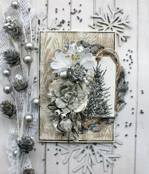 Новогоднее панно в стиле