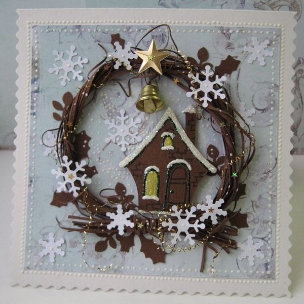 Новогоднее панно мастер класс