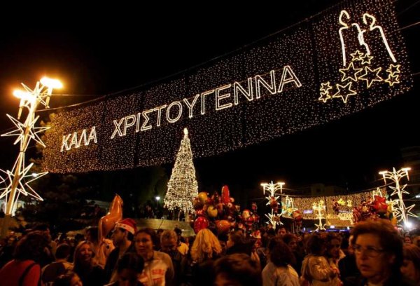 Рождество в Греции