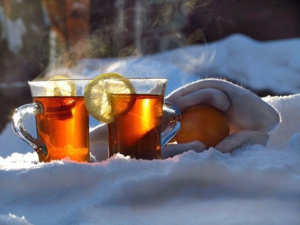 Чай на морозе