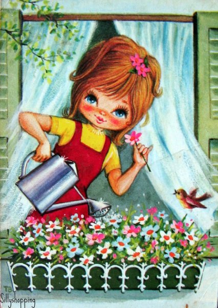 Девочка помощница