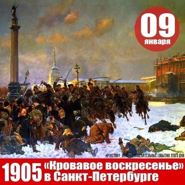 Шествие к зимнему дворцу 9 января 1905