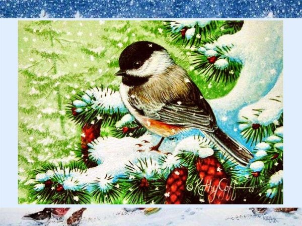 Новогодние Снегири