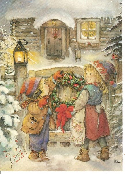 Рождественские иллюстрации Лизи Мартин