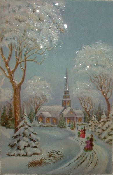 С Рождеством Христовым зимние