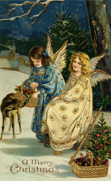 Ангелы в канун Рождества