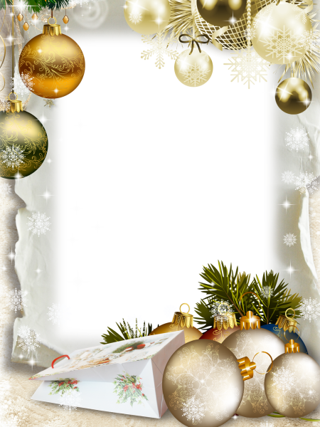 Рамка новый год