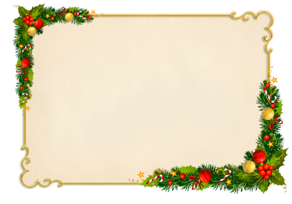 Новогодняя рамка