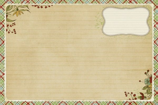 Фон для письма