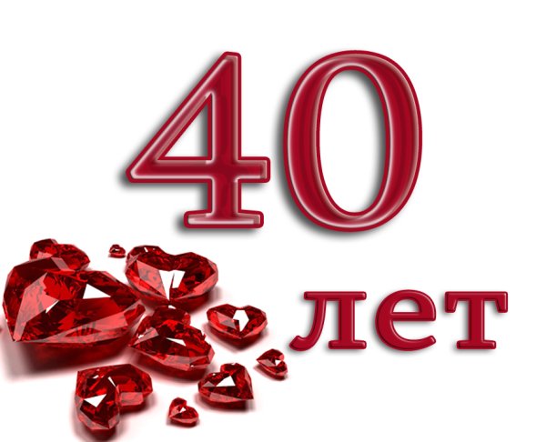 Поздравления с днем рождения 40 лет