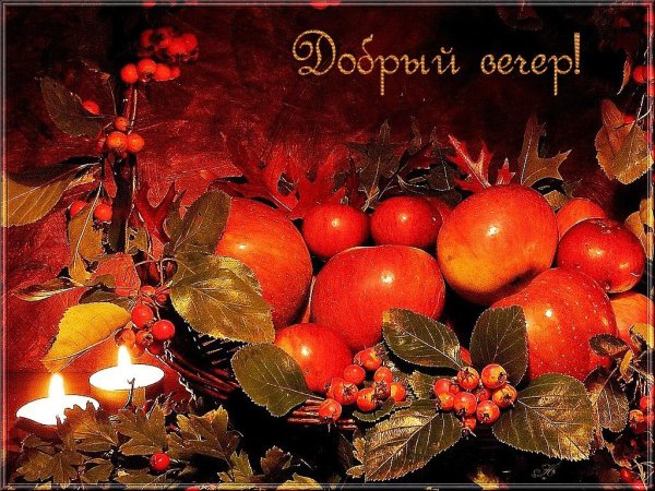 Доброго осеннего вечера