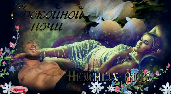 Эротическое пожелание спокойной ночи