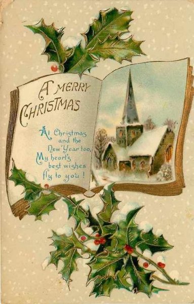 Рождественские открытки на английском