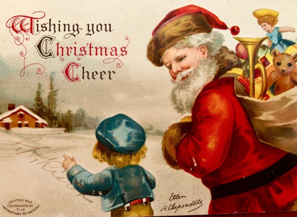 Рождественская открытка на английском