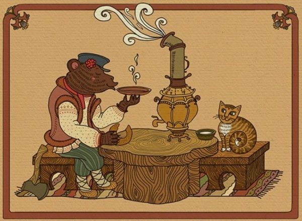 Современный русский лубок Марина Русанова