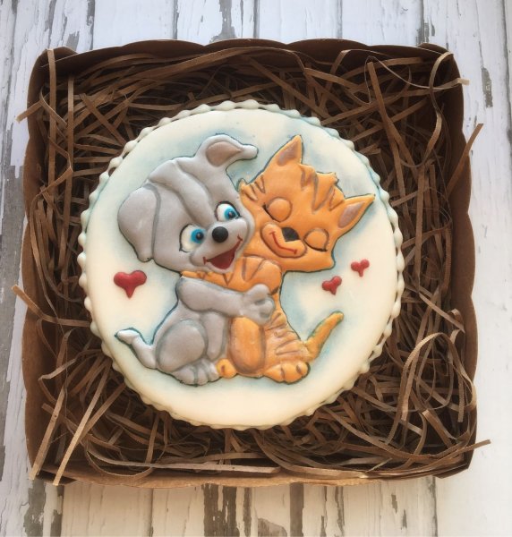 Пряник "открытка"