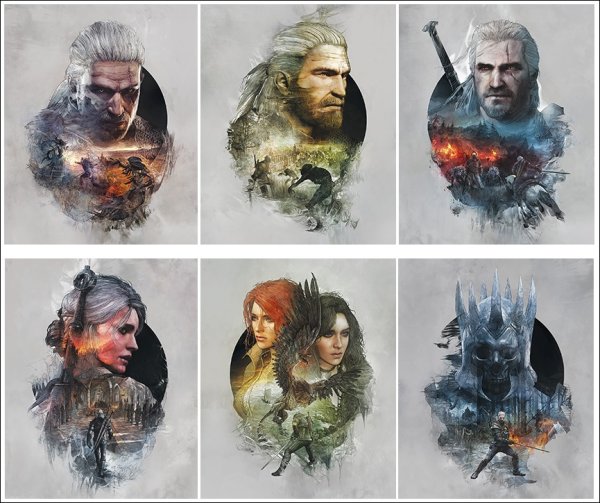 Ведьмак стилбук