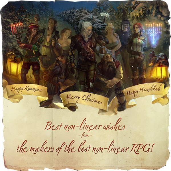 Поздравления с днем рождения от Ведьмака