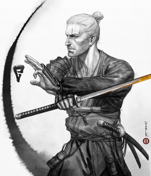 Геральт Йеннифер и Цири