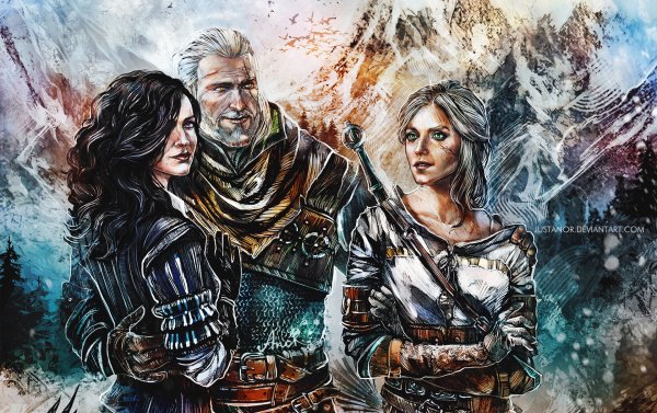 Ведьмак Нетфликс Геральт и Лютик