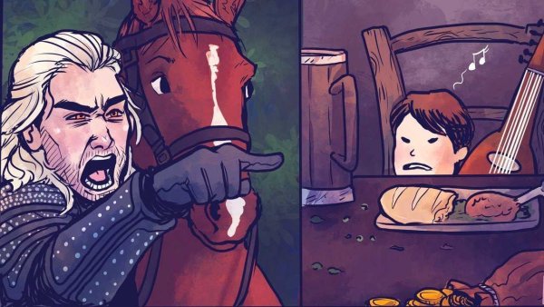 Карта Трисс Меригольд Ведьмак 1