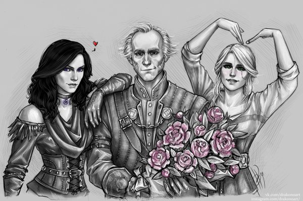 Ведьмак Стрыга Ведьмак 3