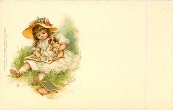 Винтажная Почтовая открытка