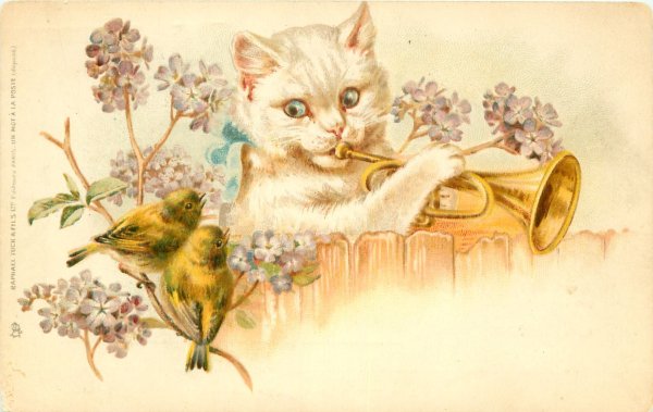 Винтажная открытка