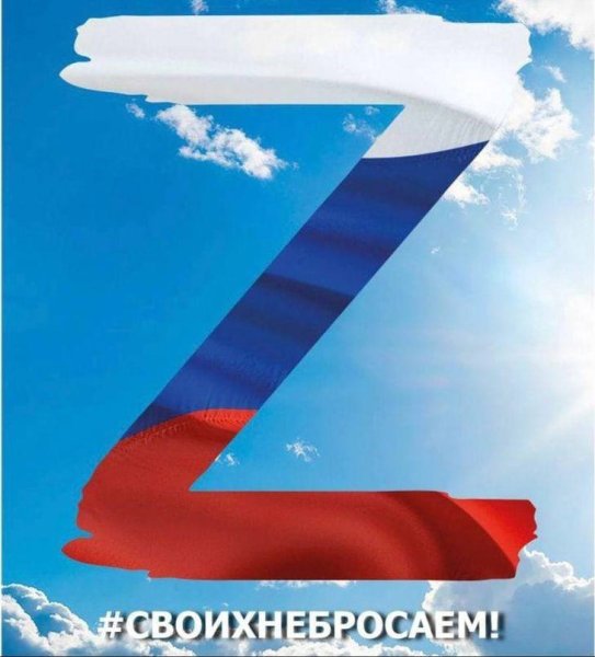 Плакаты в поддержку спецоперации