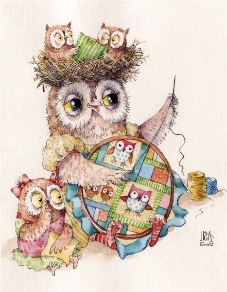 Совы Инга Измайлова (Inga Izmaylova, Inga SMG)