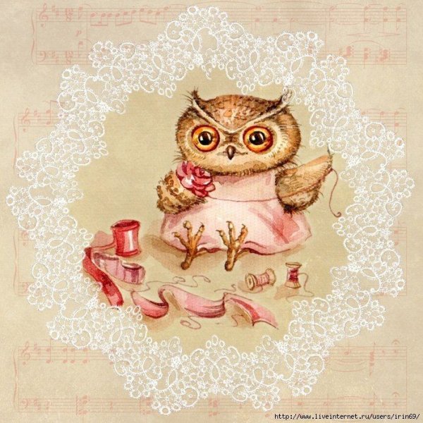 Совушка рукодельница