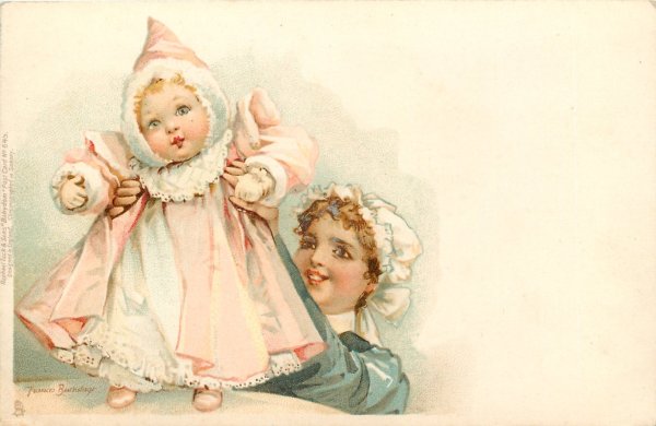 Бумага малыши Винтаж