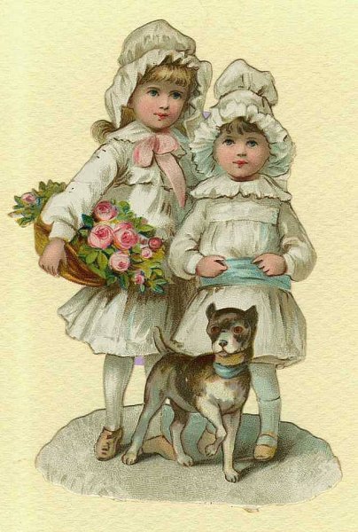 Винтажные изображения Викторианские