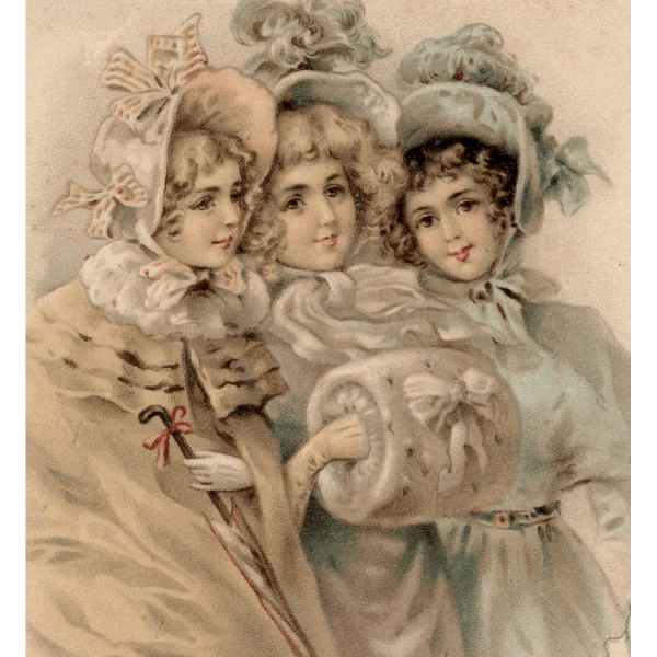 Открытки викторианской эпохи