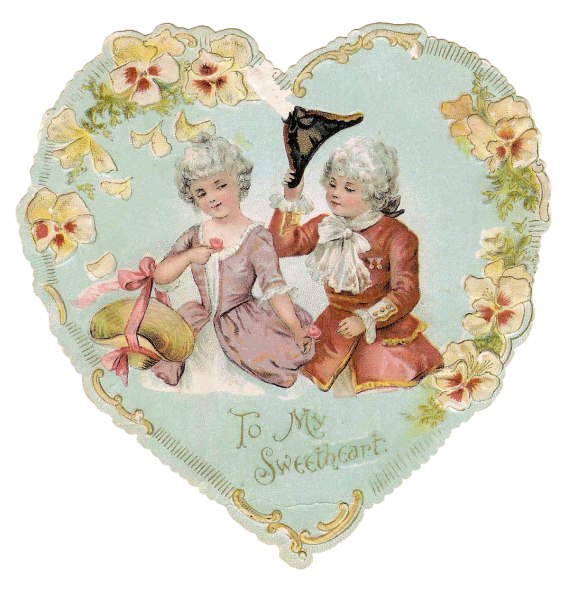 Винтажные валентинки