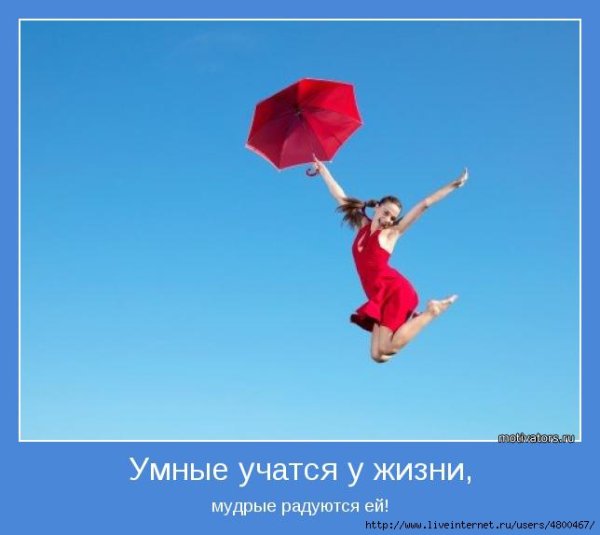 Радость жизни мотиваторы