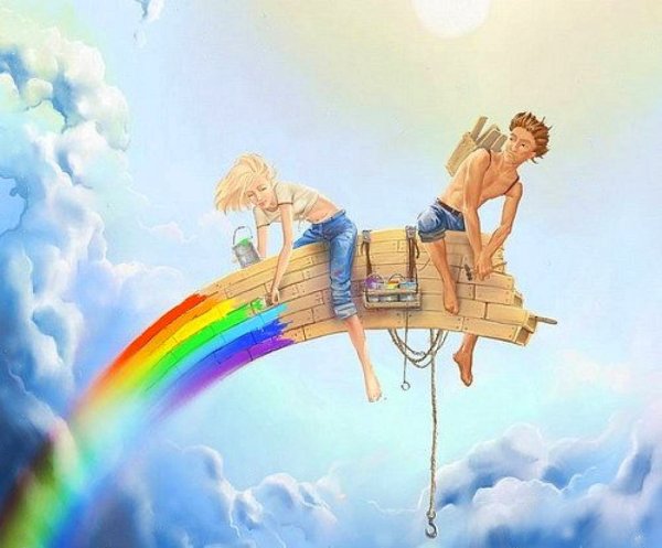 Позитивные рисунки