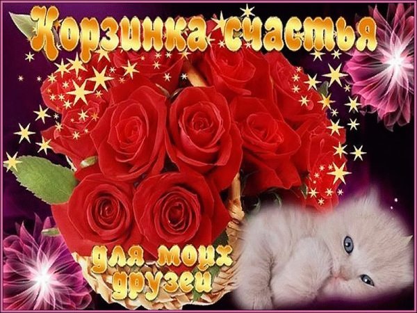 Самые красивые открытки друзьям