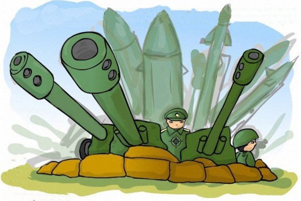 С днем артиллерии ракетных войск и артиллерии