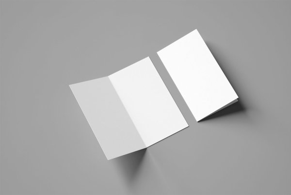 Мокап лифлет а4