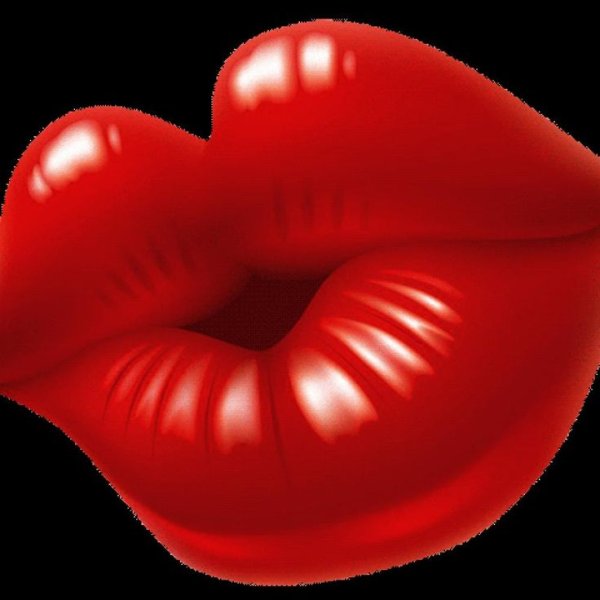 Смайл губы поцелуй
