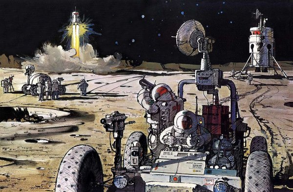 1897 Год полет человека в космос ретрофутуризм