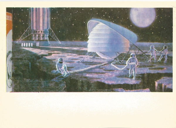 Алексей Леонов космонавт картины