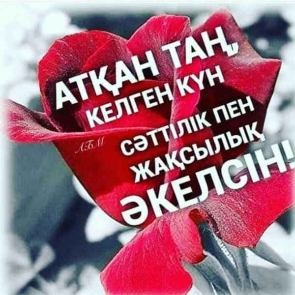 Кайырлы Тан картинка достар