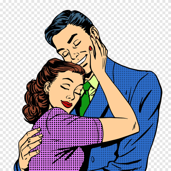 Открытка в стиле поп арт